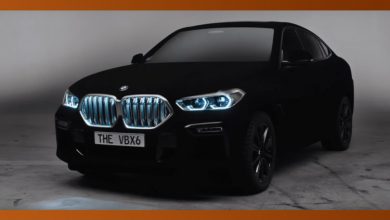 BMW X6؛ سیاهترین اتومبیل جهان