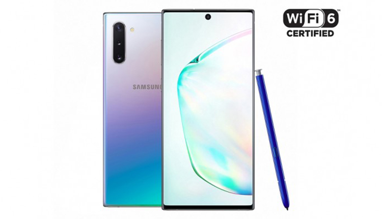 پشتیبانی گوشیهای سری نوت ۱۰ سامسونگ از Wi-Fi 6