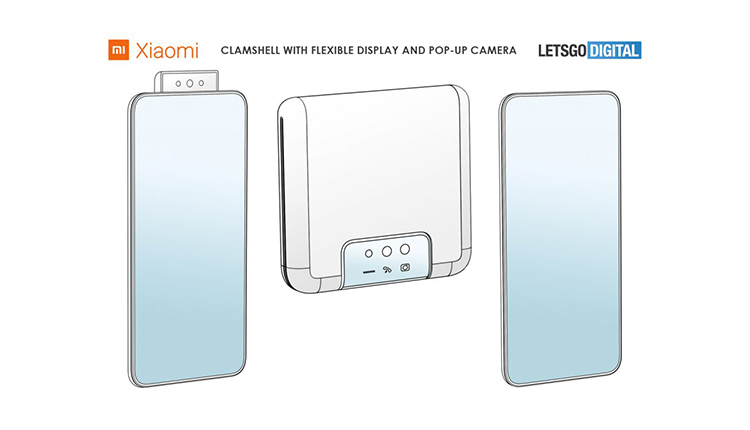 پتنت جدید شیائومی از یک گوشی تاشو با دوربین پاپآپ