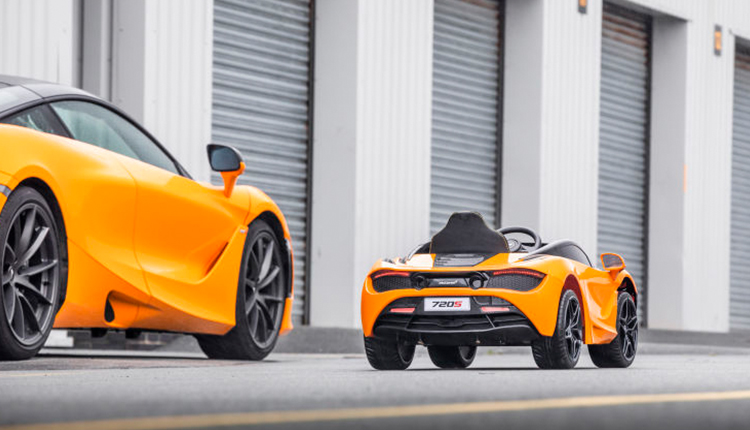 مک لارن 720S مینیاتوری؛ یک سوپراسپرت جذاب برای بچهها
