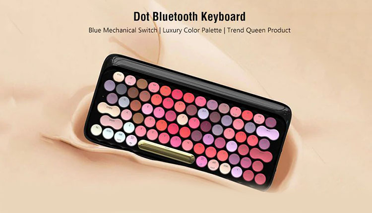 رونمایی از خاصترین کیبورد شیائومی؛ Luofei Dot Lipstick