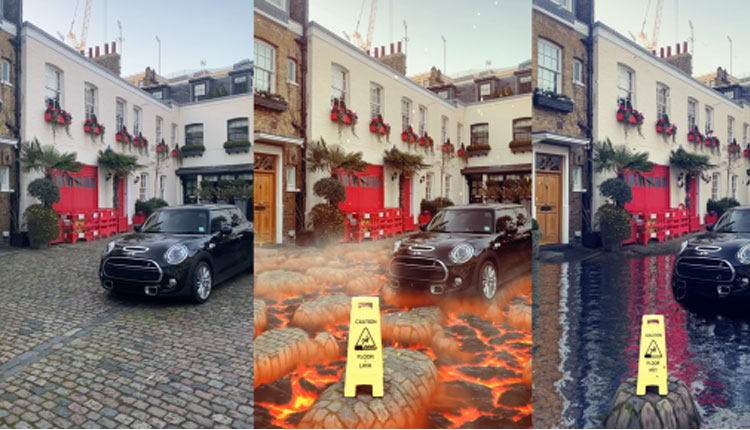 فیلترهای فوری و جذاب واقعیت افزوده در اسنپچت