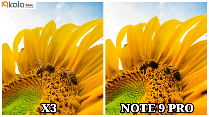 مقایسه نوت ۹ پرو با پوکو x3 از نظر عکاسی