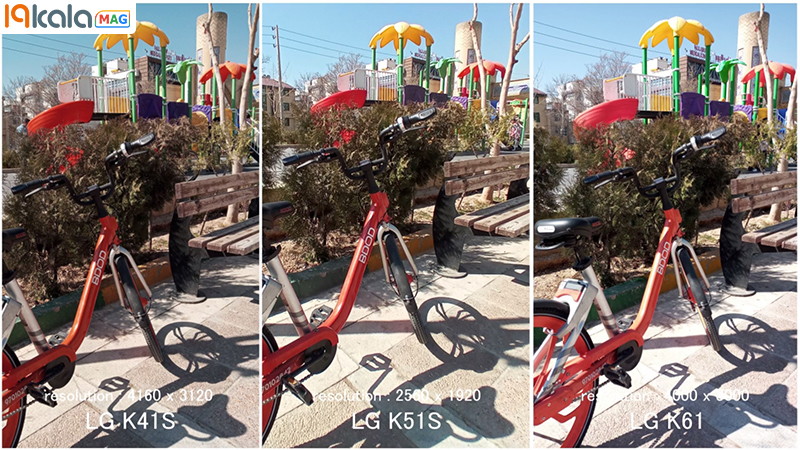 فرق دوربین k51s با k61