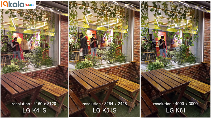 مقاسیه عملکرد گیمینگ k41s ، k61 و k51s