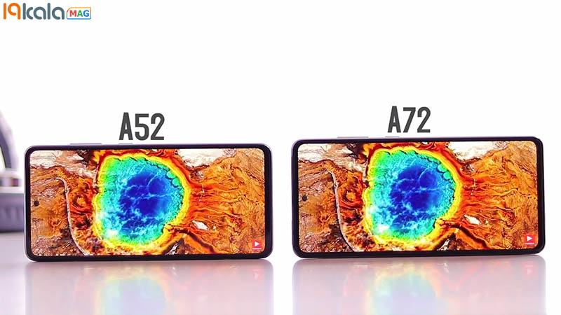 گلکسی a52 قویترست یا a72