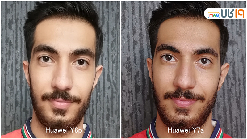 مقایسه y8p با y7a از نظر کیفیت عکس