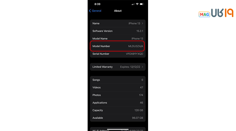 تفاوت پارت نامبر های آیفون