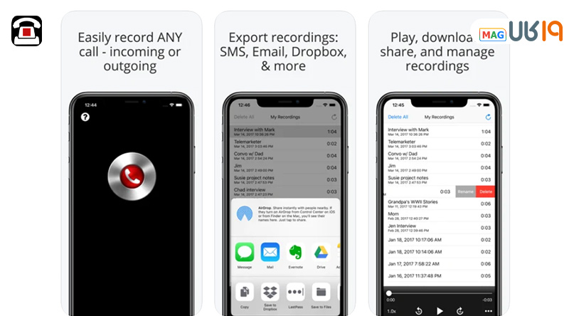 Call Recorder Lite آیفون