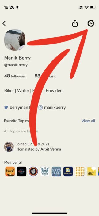 دیلیت اکانت کلاب هاوس