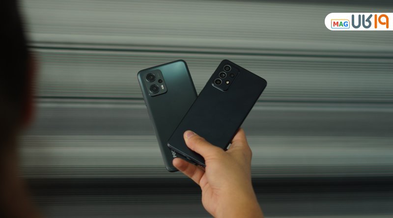 مقایسه poco X4 GT با A52s از نظر دوربین