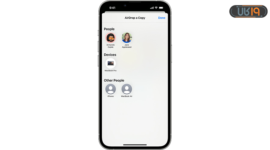 فعال کردن ایردراپ