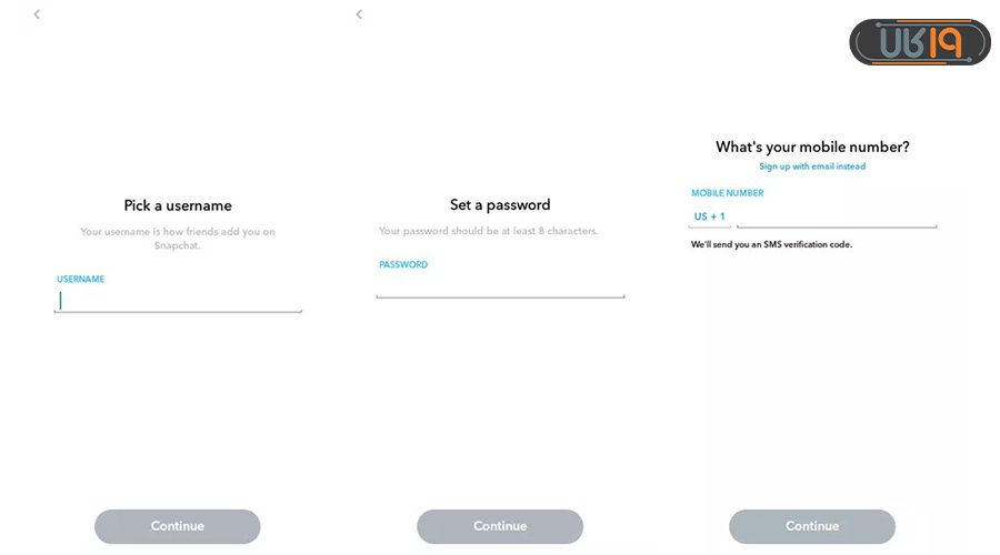 چگونه اسنپ چت را فعال کنیم بدون پسورد