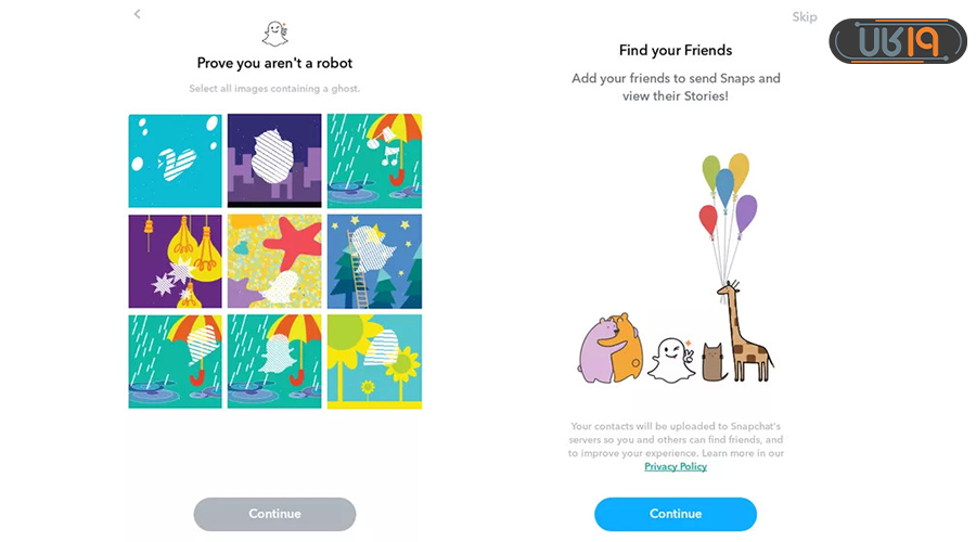 آموزش وصل کردن اسنپ چت