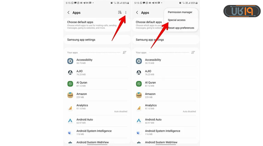 اجازه نصب از منابع ناشناس در سامسونگ