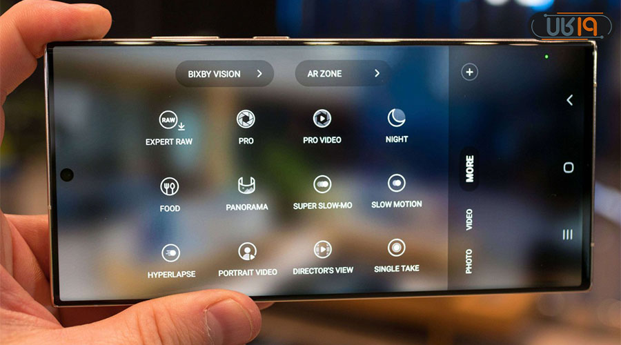 نحوه کارکرد سنسور واید 200 مگاپیکسلی در بررسی گوشی S23 اولترا