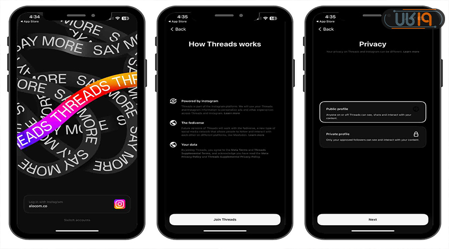 برنامه threads چیست