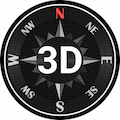 Compass Steel 3D