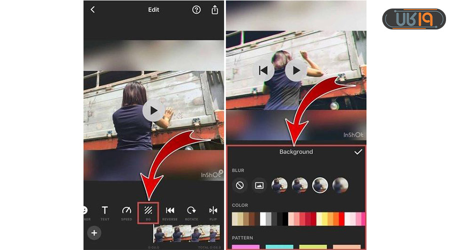 ادیت عکس تولد با اینشات یا فیلم