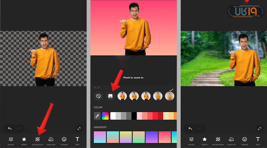 ادیت حرفه ای عکس با اینشات