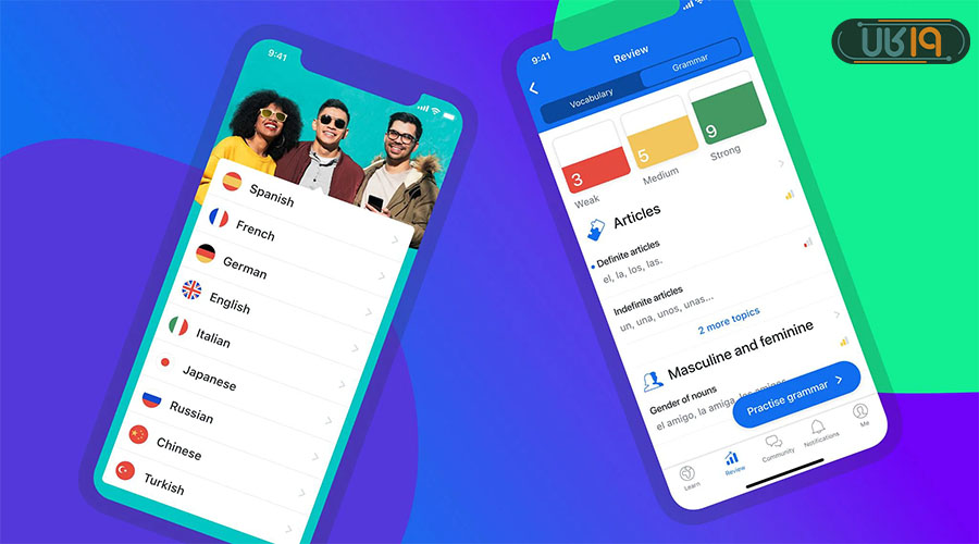 بهترین اپ های یادگیری زبان انگلیسی