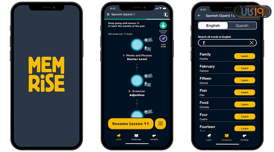 اپلیکیشن آموزش زبان انگلیسی برای آیفون