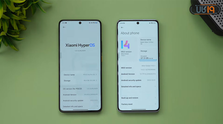 تفاوت MIUI با Hyper OS